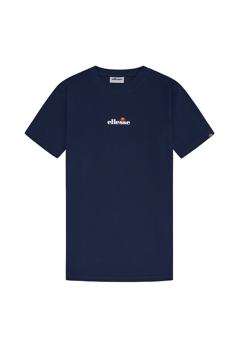 Ellesse Tricou regular fit cu imprimeu text - Albastru inchis