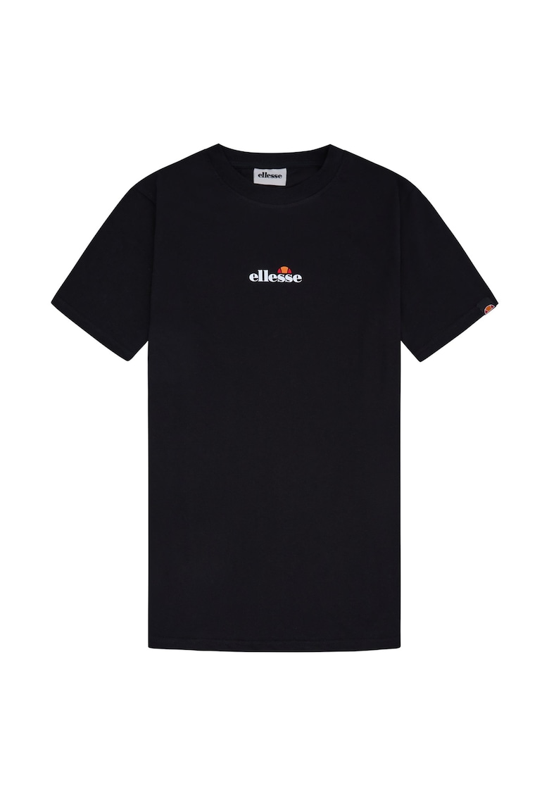 Ellesse Tricou regular fit cu imprimeu text - Negru