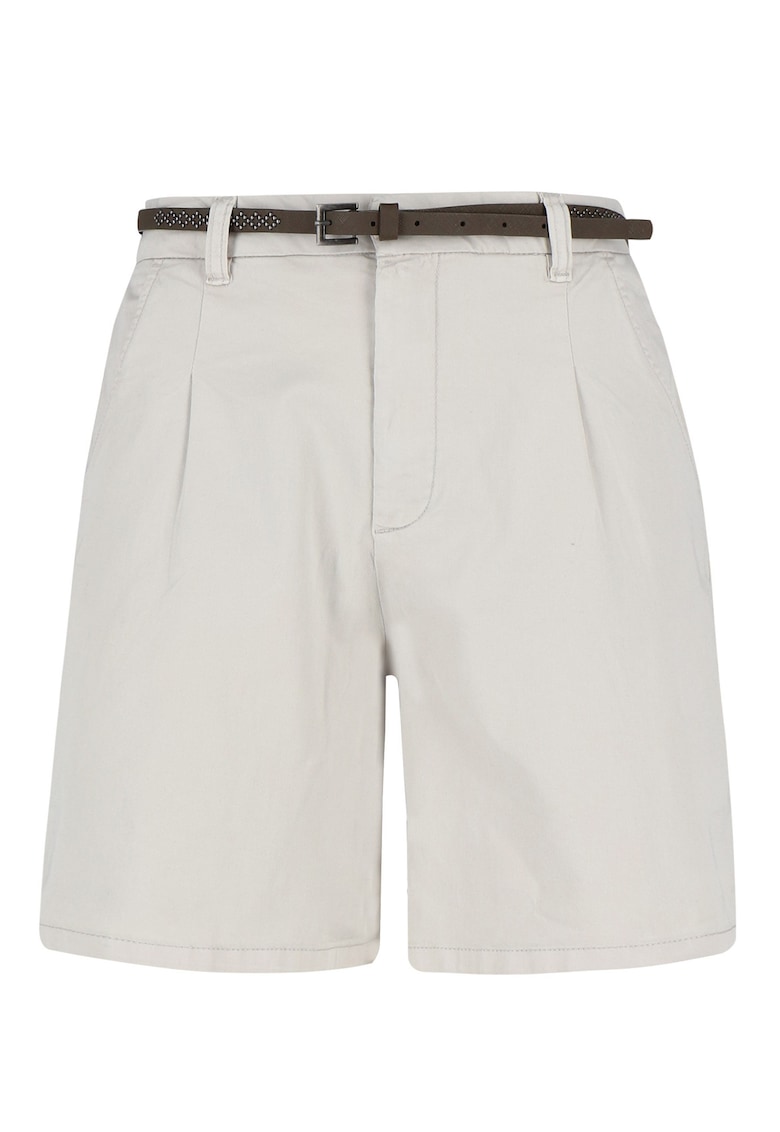 Pantaloni scurti pentru dama P-Maracas - bumbac - gri