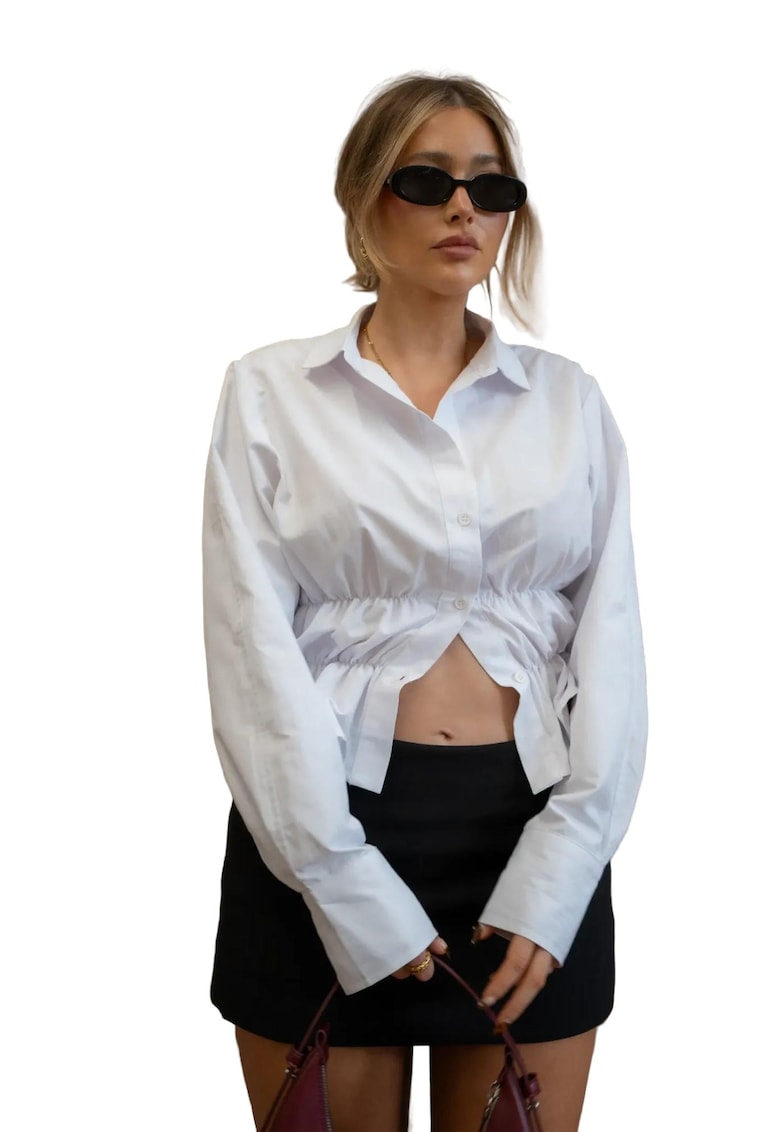 Camasa dama - Alb - Textil