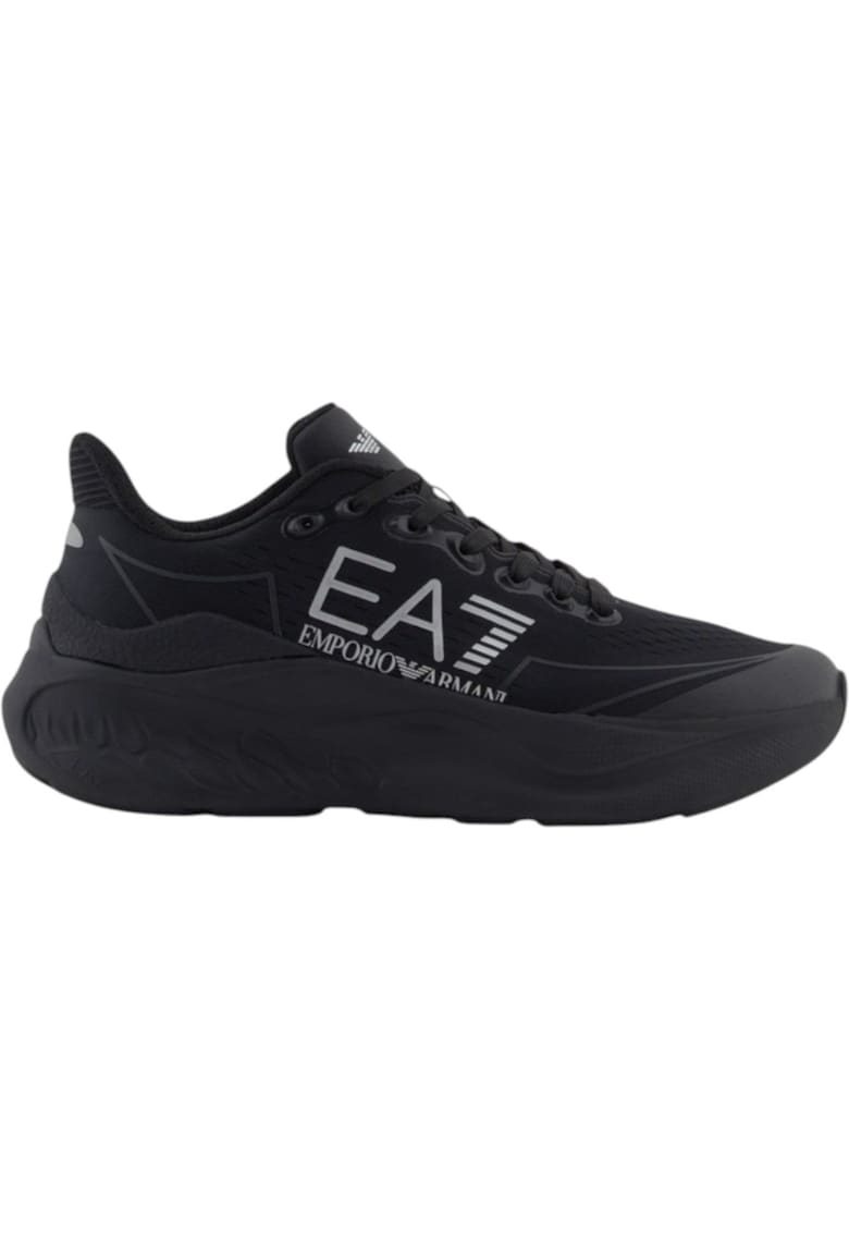 Pantofi sport EA7 Wave Cracking Engineered 47796 - Negru/Argintiu