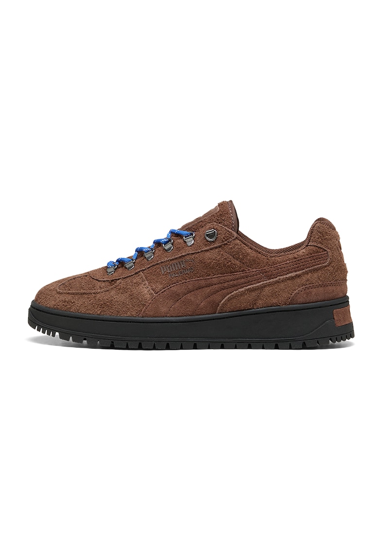 Pantofi sport din piele intoarsa Palermo Alpino Fuzzy - Maro