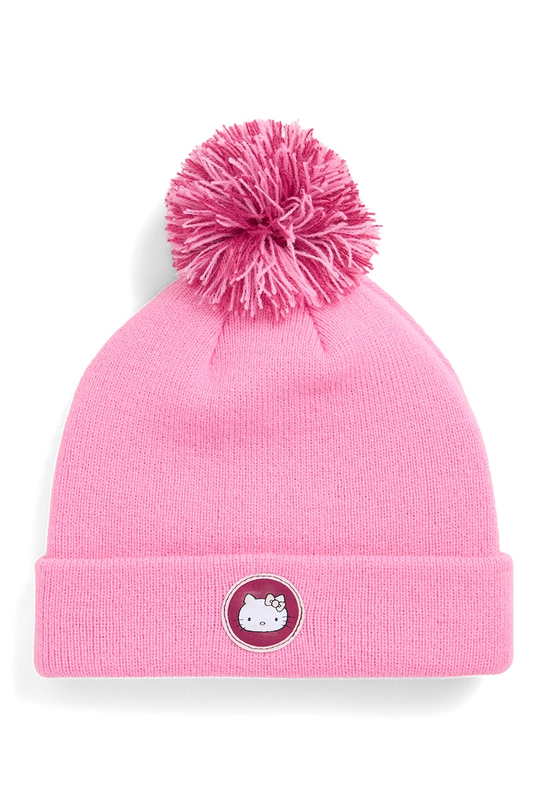 Caciula cu ciucure Hello Kitty