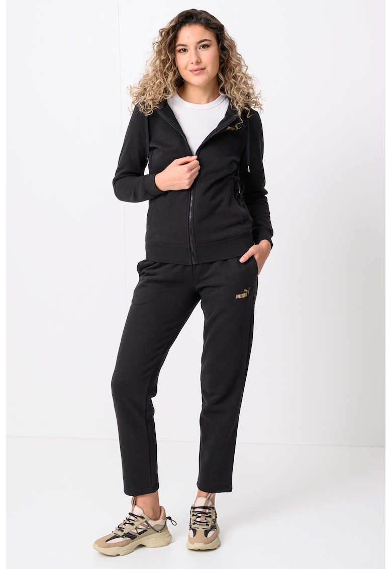 Trening cu gluga si imprimeu logo