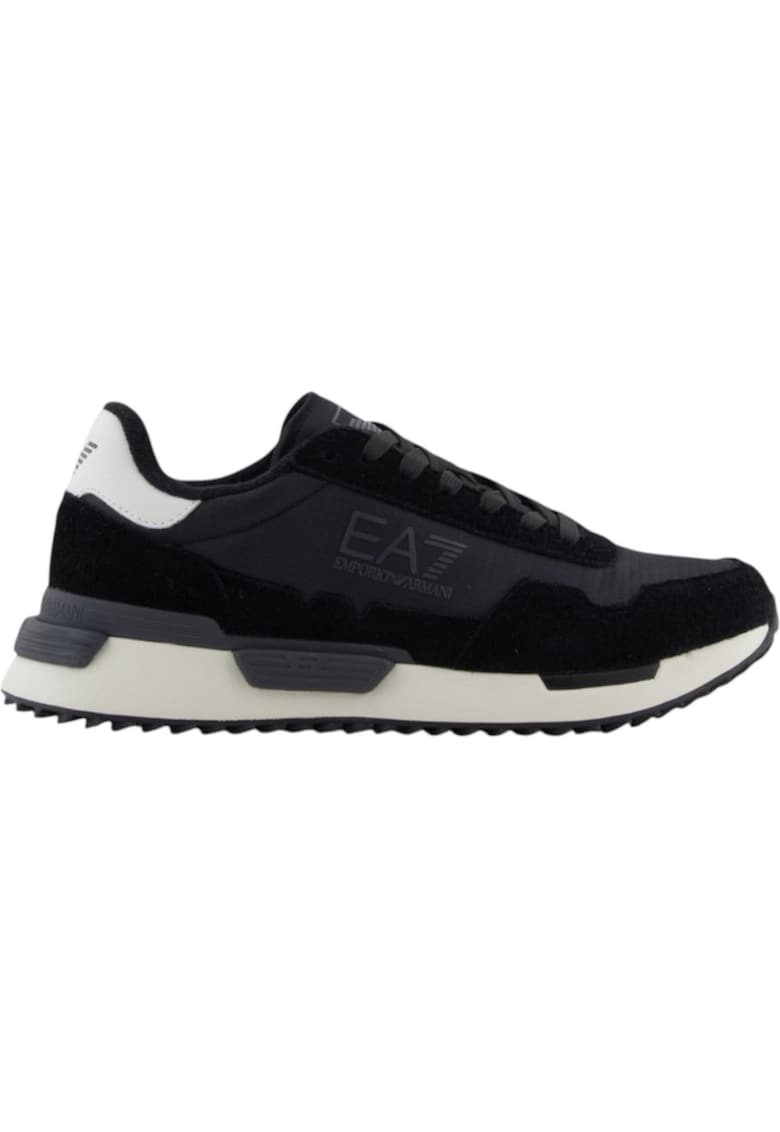 Pantofi sport EA7 Vintage Running Nylon 47787 - Alb/Negru