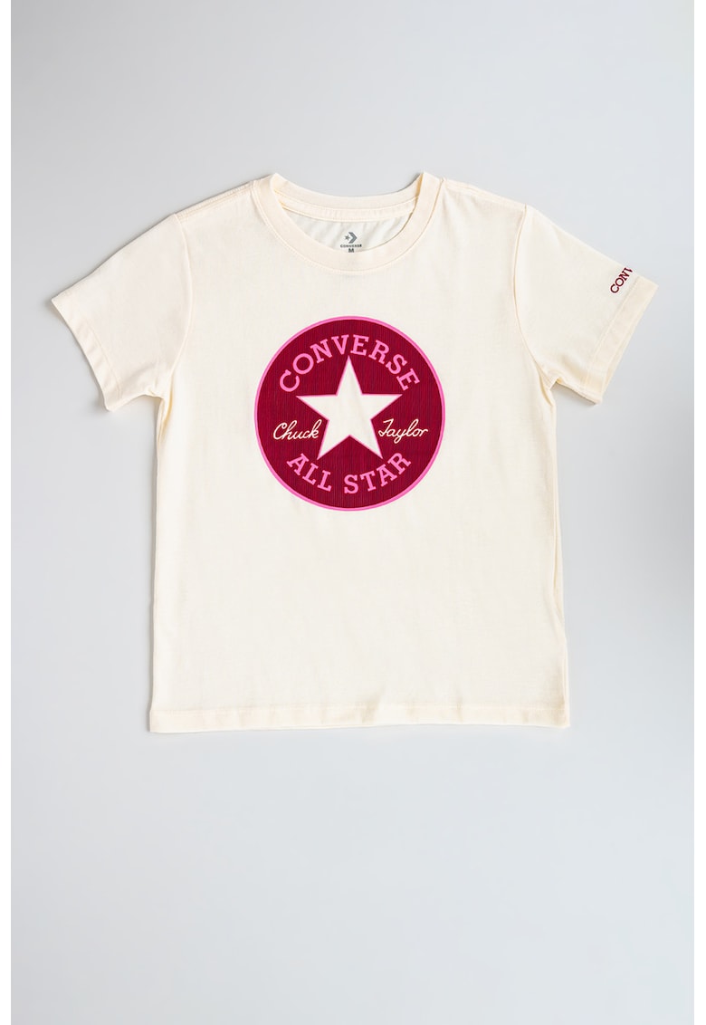 Tricou clasic cu imprimeu logo