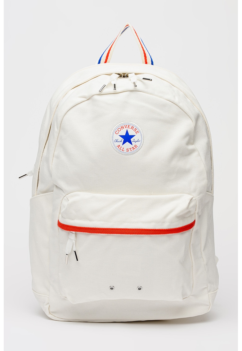 Rucsac cu bretele ajustabile - Rosu/Alb murdar