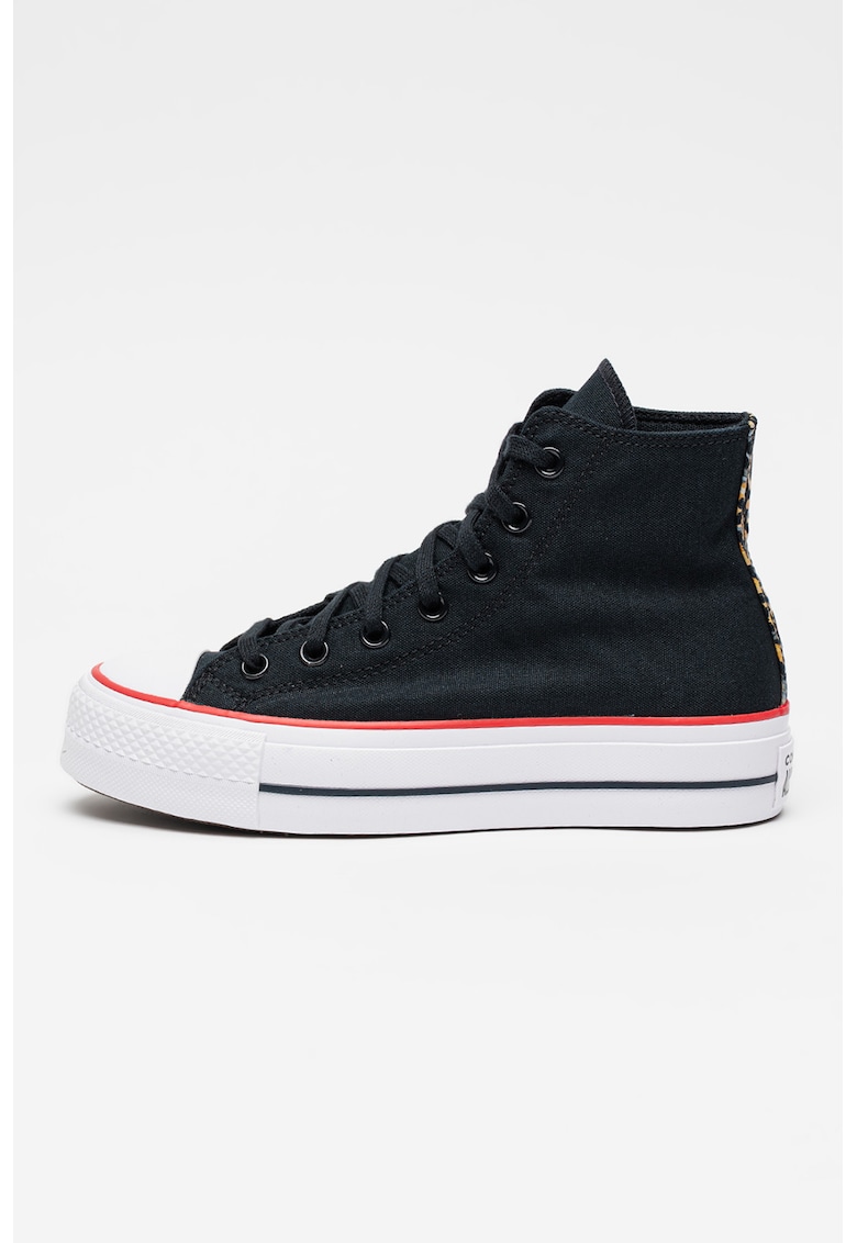 Pantofi sport cu talpa flatform Chuck Taylor All Star - Negru