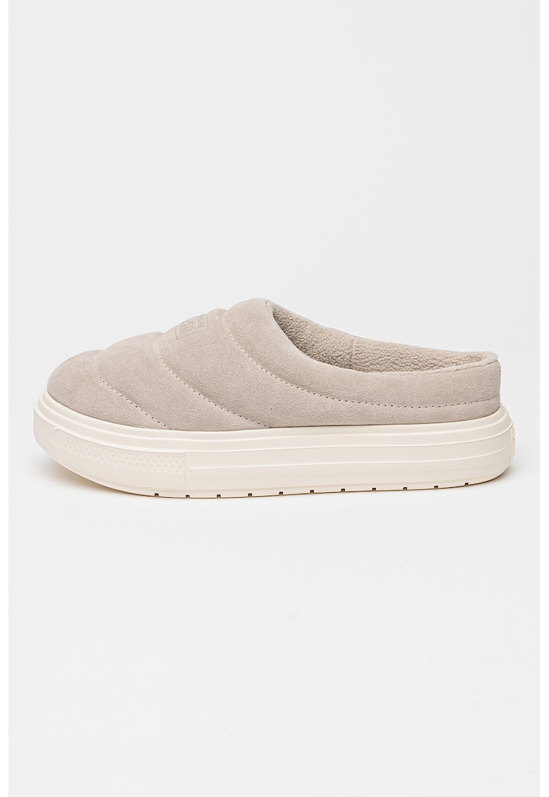 Papuci de piele intoarsa All Star Elements - Maro taupe deschis