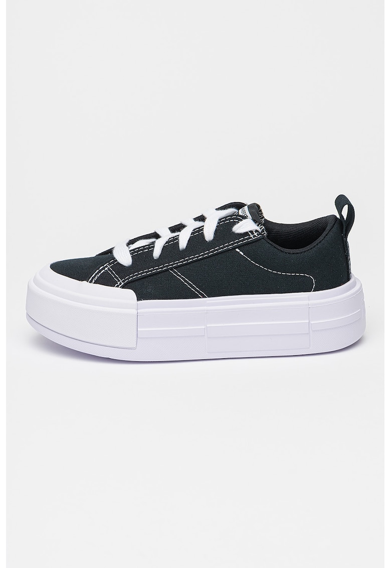 Tenisi flatform Chuck Taylor All Star - Alb/Negru