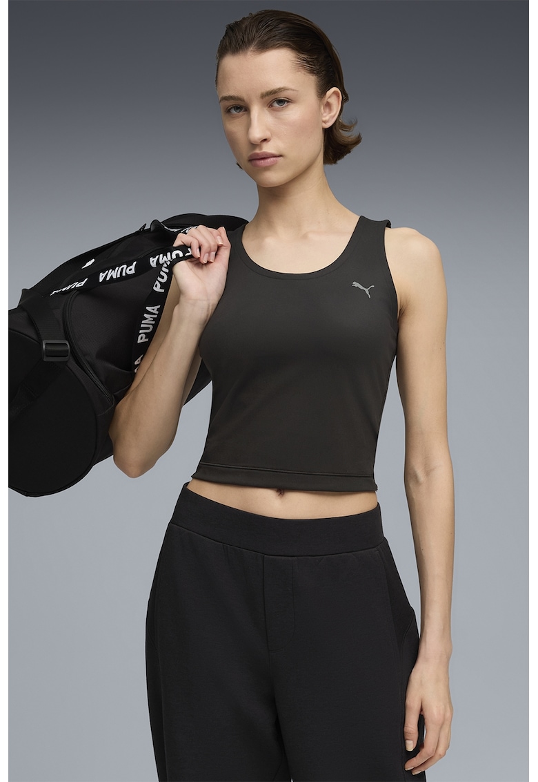 Top crop cu model rasucit pe spate - pentru fitness