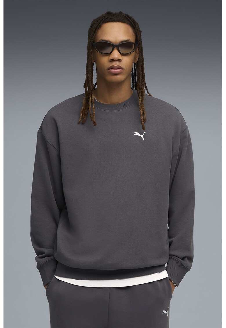 Bluza de trening cu logo - Gri inchis