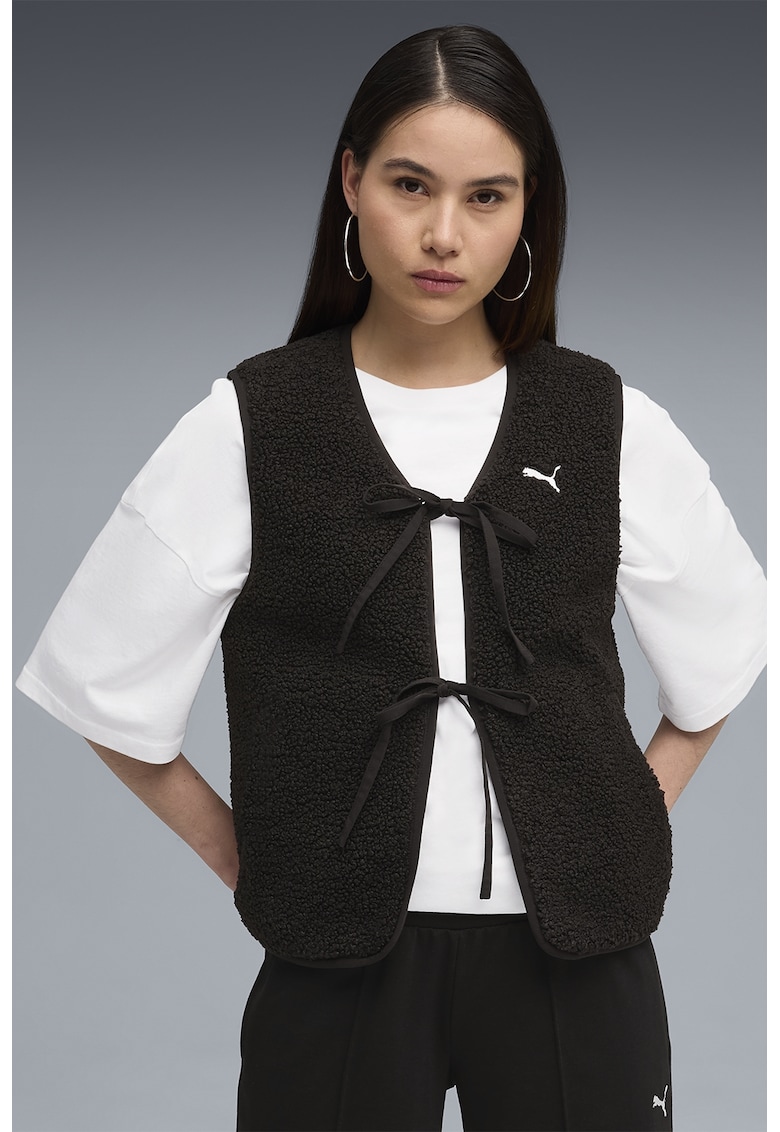 Vesta din fleece cu logo Vesta din fleece cu logo