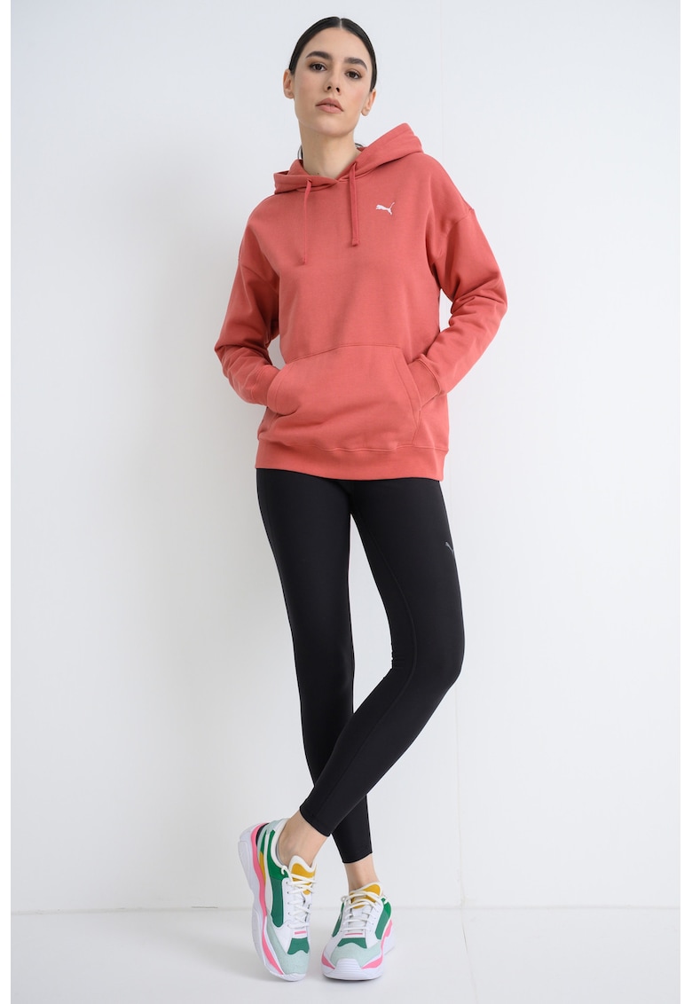 Hanorac relaxed-fit cu buzunar kangaroo