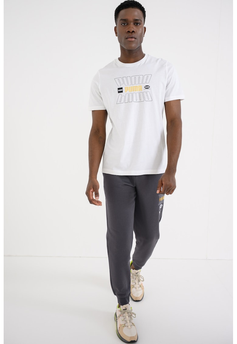 Men - Tricou cu imprimeu logo Ess Lab Holiday