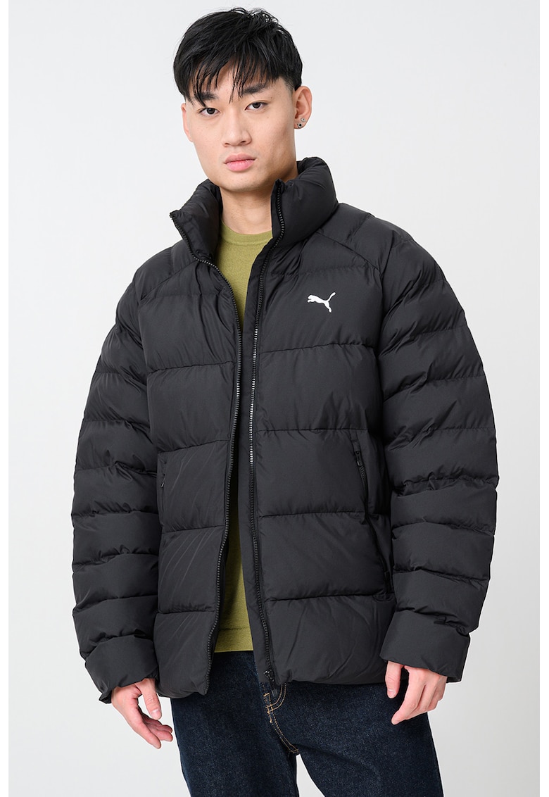 Geaca cu buzunare laterale cu fermoar Mono