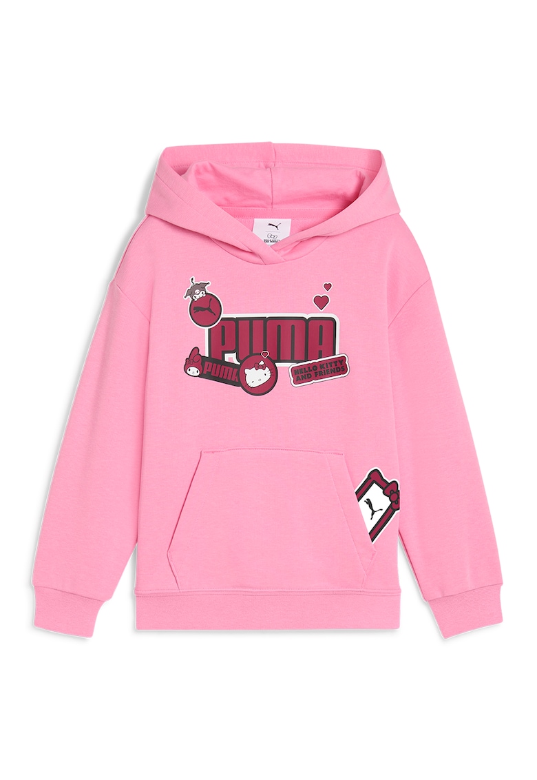 Hanorac relaxed-fit cu imprimeu