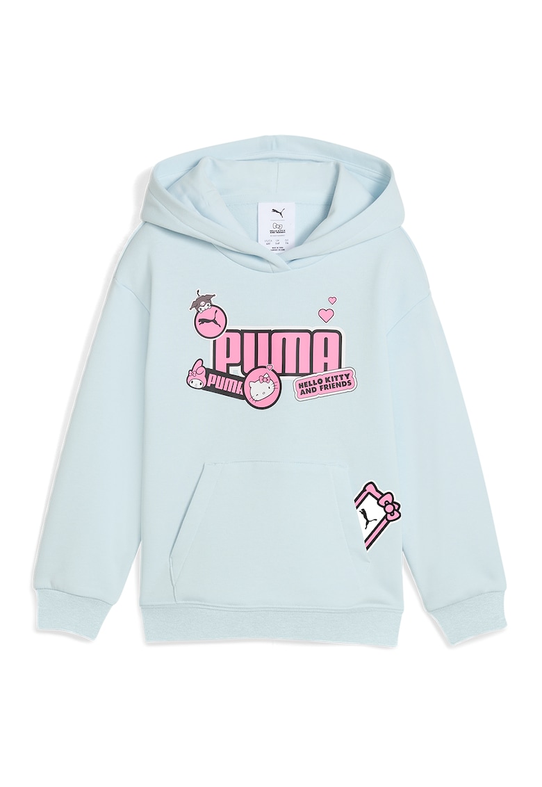 Hanorac relaxed-fit cu imprimeu