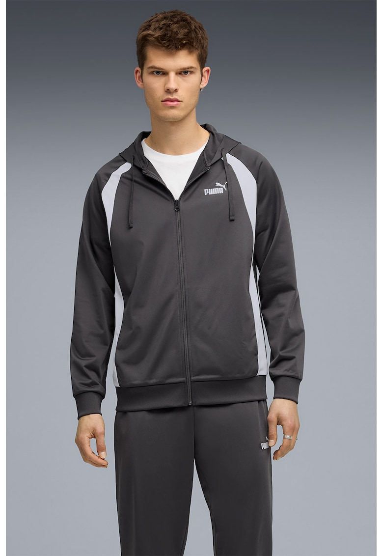 Trening cu imprimeu logo si fermoar