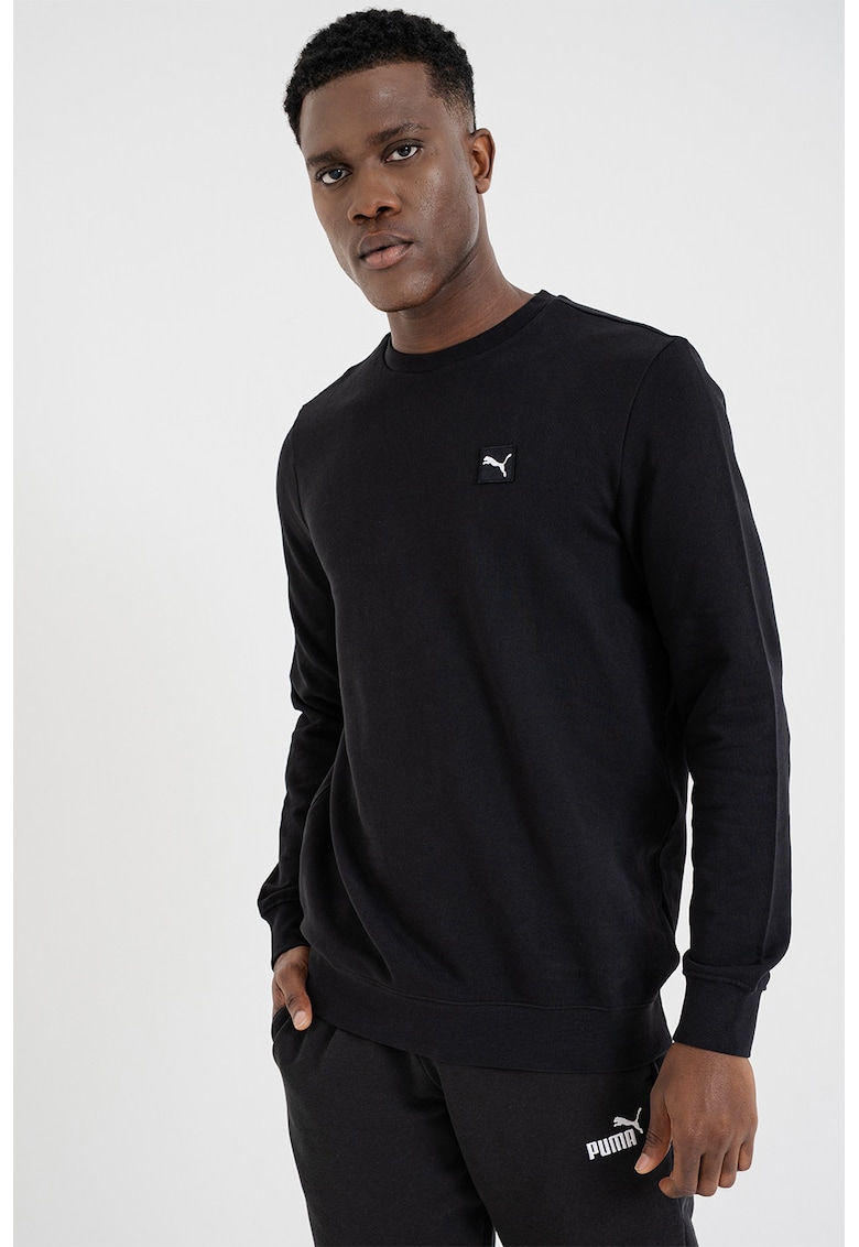 Bluza de trening cu decolteu la baza gatului Ess Elevated