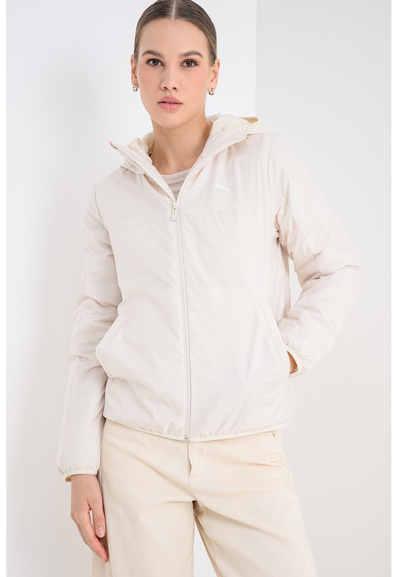 Jacheta regular-fit cu logo