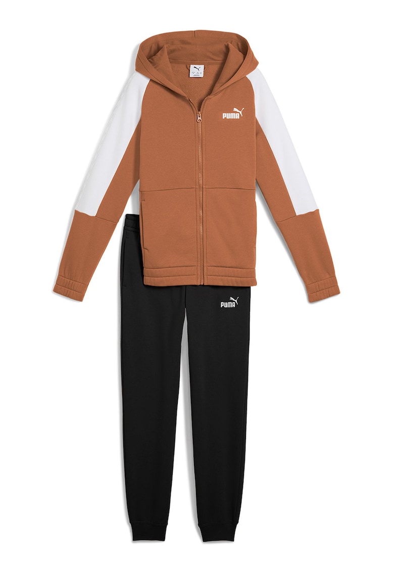 Trening din amestec de bumbac cu detalii logo