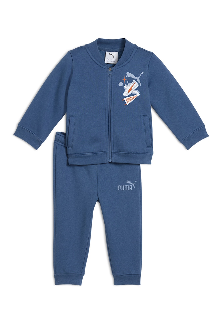 Trening cu imprimeu logo si fermoar