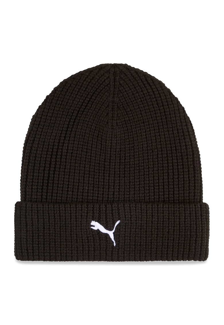 Caciula striata cu logo brodat