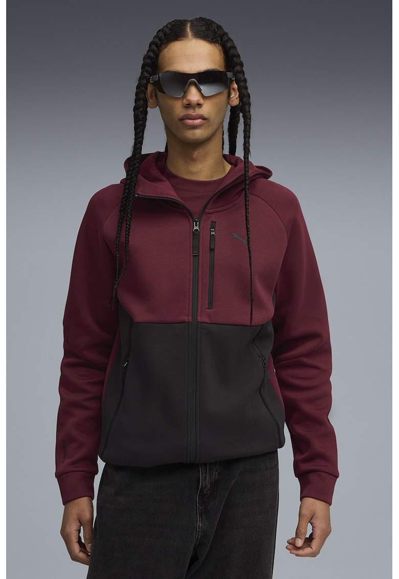 Hanorac cu trei buzunare si fernoar