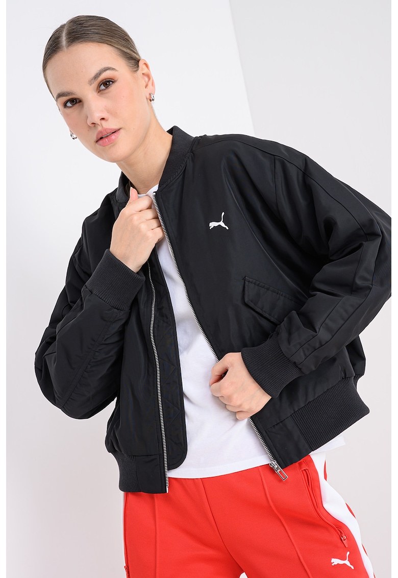 Jacheta bomber cu croiala lejera