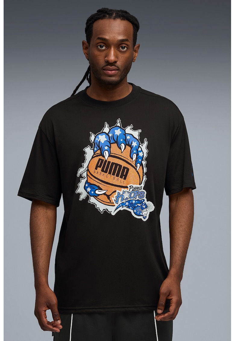 Tricou cu imprimeu pentru baschet Hoopaverse