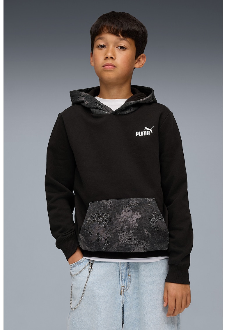 Hanorac cu buzunar kangaroo Essentials Camo