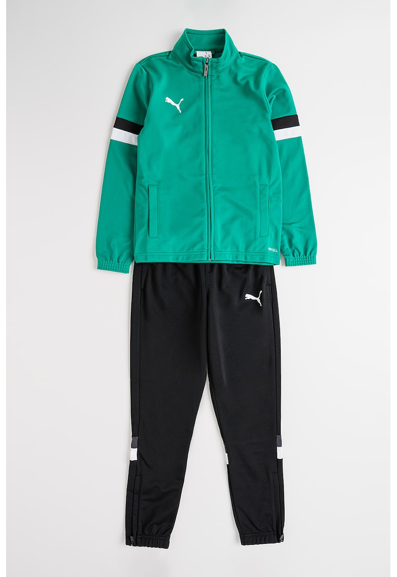 Trening pentru fotbal Team Rise - Verde/Negru stins/Alb optic