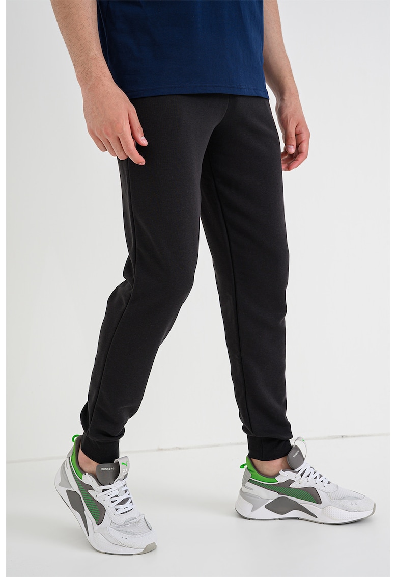Pantaloni de trening cu logo ESS 2 - Negru carbon