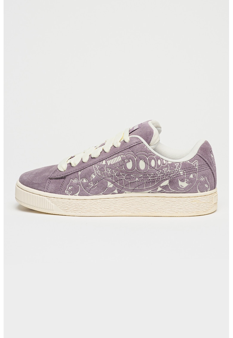 Pantofi sport low-cut XL RIPNDIP din piele intoarsa