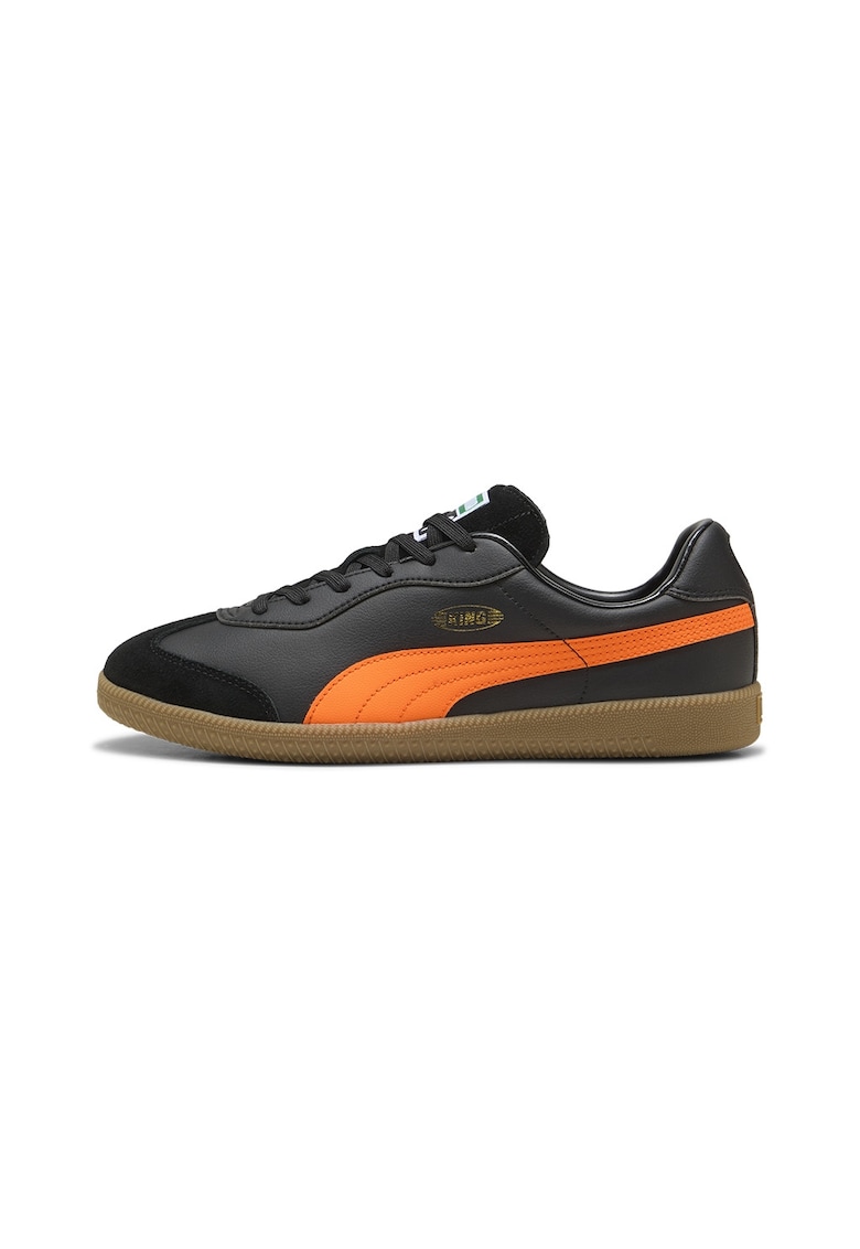Pantofi sport pentru fotbal King 21 - Negru/Portocaliu mandarina