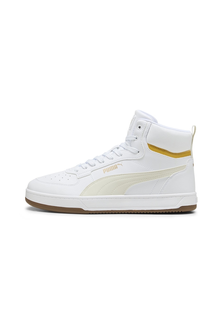 Pantofi sport mid-high de piele ecologica cu model unisex Caven 2.0