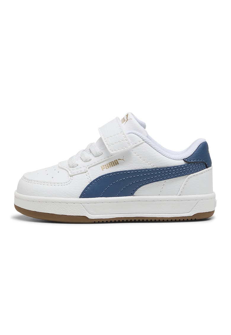 Pantofi sport Caven 2.0 de piele ecologica - Albastru inchis/Alb optic