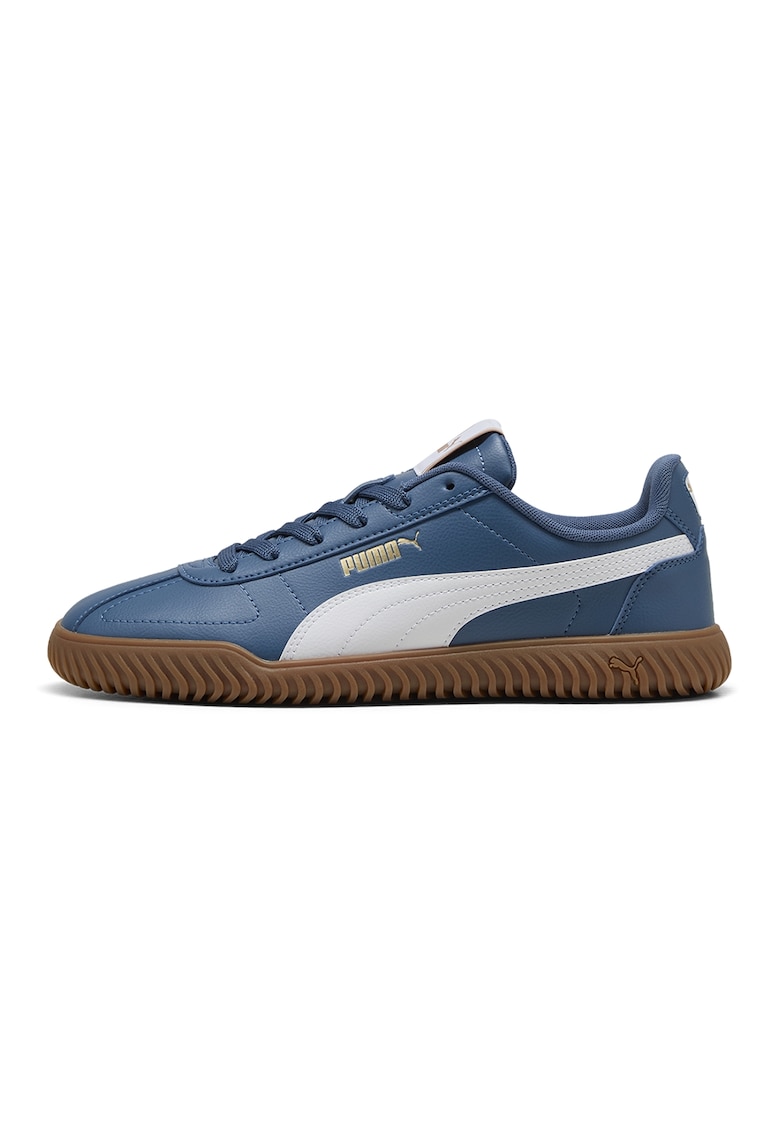 Pantofi sport Kayzer Vapor de piele ecologica - Alb/Albastru pastel
