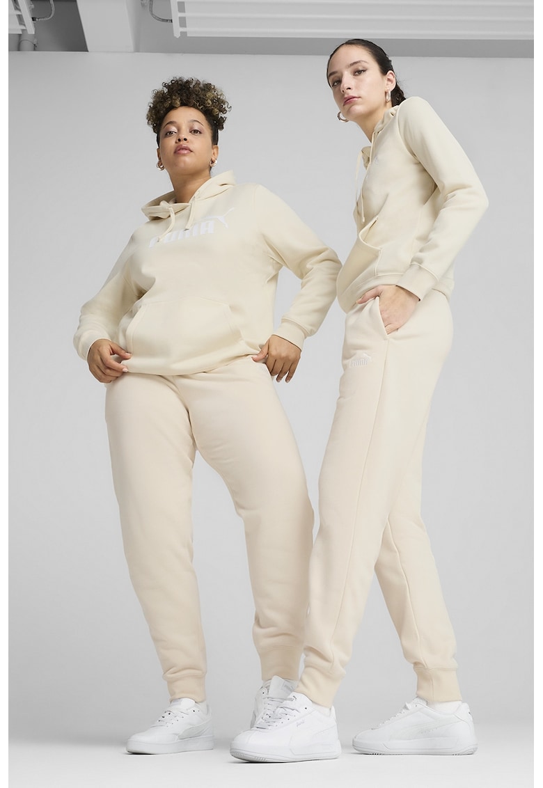 Pantaloni de trening regular-fit din amestec de bumbac cu snururi