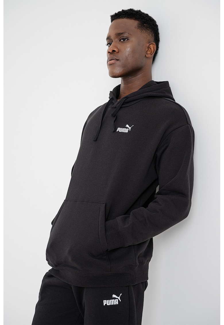 Hanorac relaxed-fit Ess - Negru