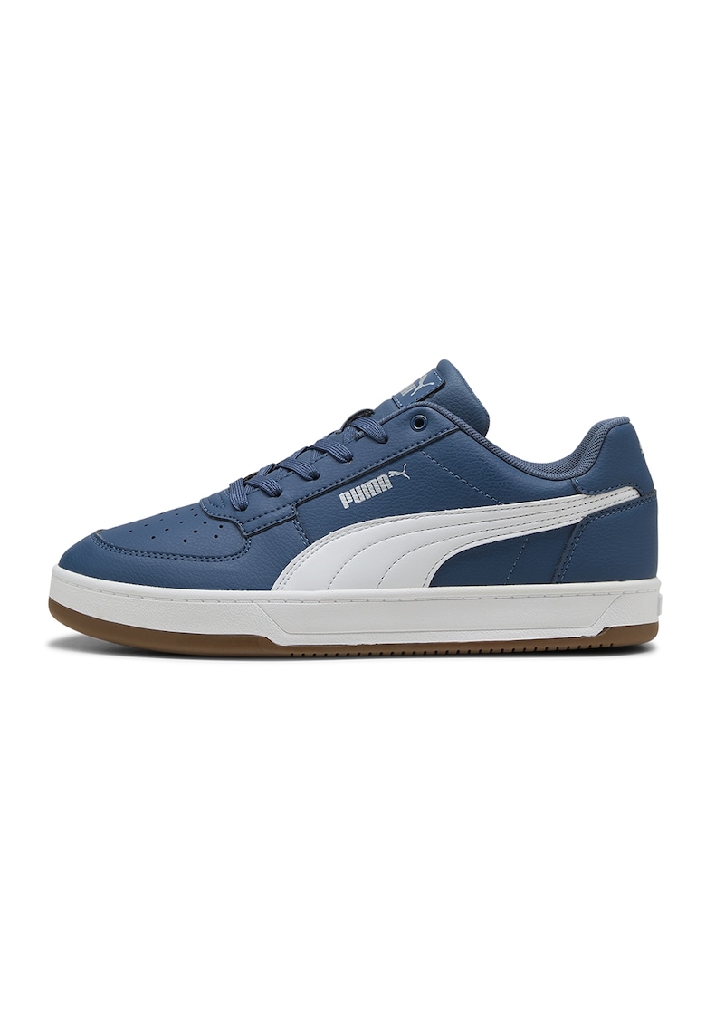Pantofi sport Caven 2.0 de piele ecologica - Alb/Albastru prafuit