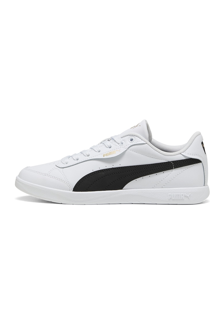 Pantofi sport Vikky Star de piele - Alb/Negru