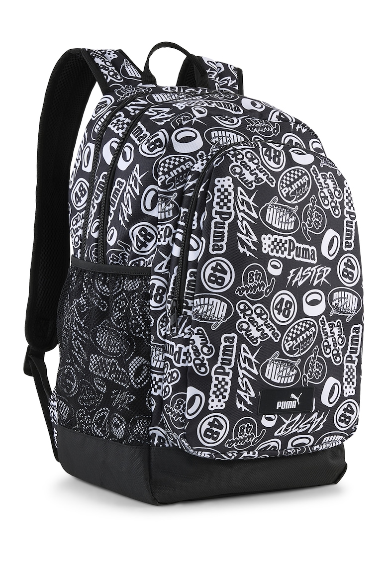 Rucsac unisex Academy -29L - Negru/Alb optic