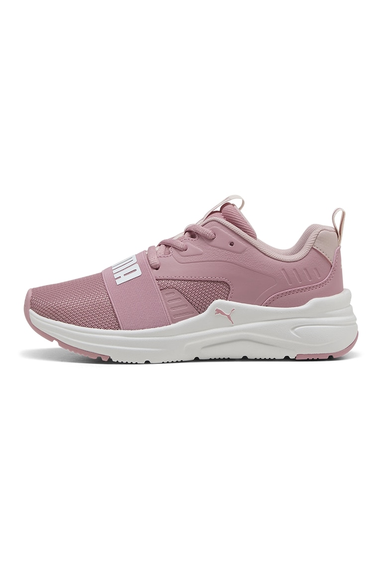 Pantofi sport Softride din material textil cu logo - Roz