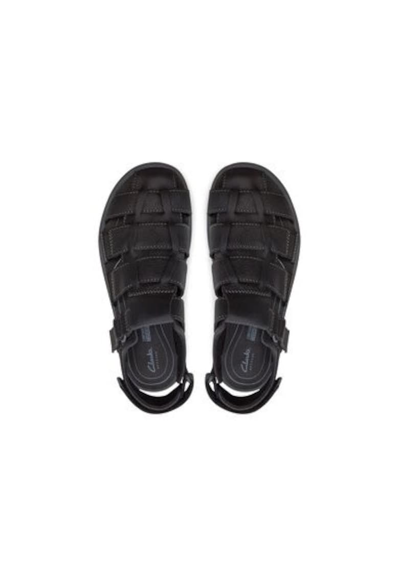 Sandale barbati 26176899 - Piele naturala - Negru - Negru