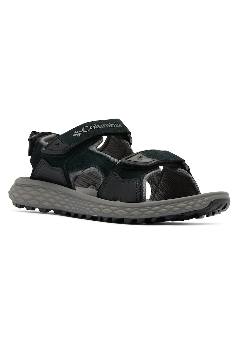 Sandale barbati 2121571 - Piele naturala - Negru - Negru