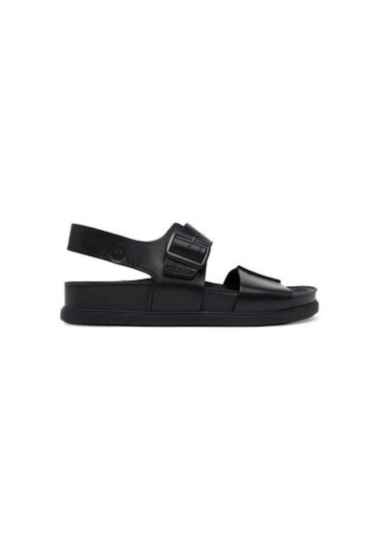 Sandale barbati 26180896 - Piele naturala - 46 EU - Negru