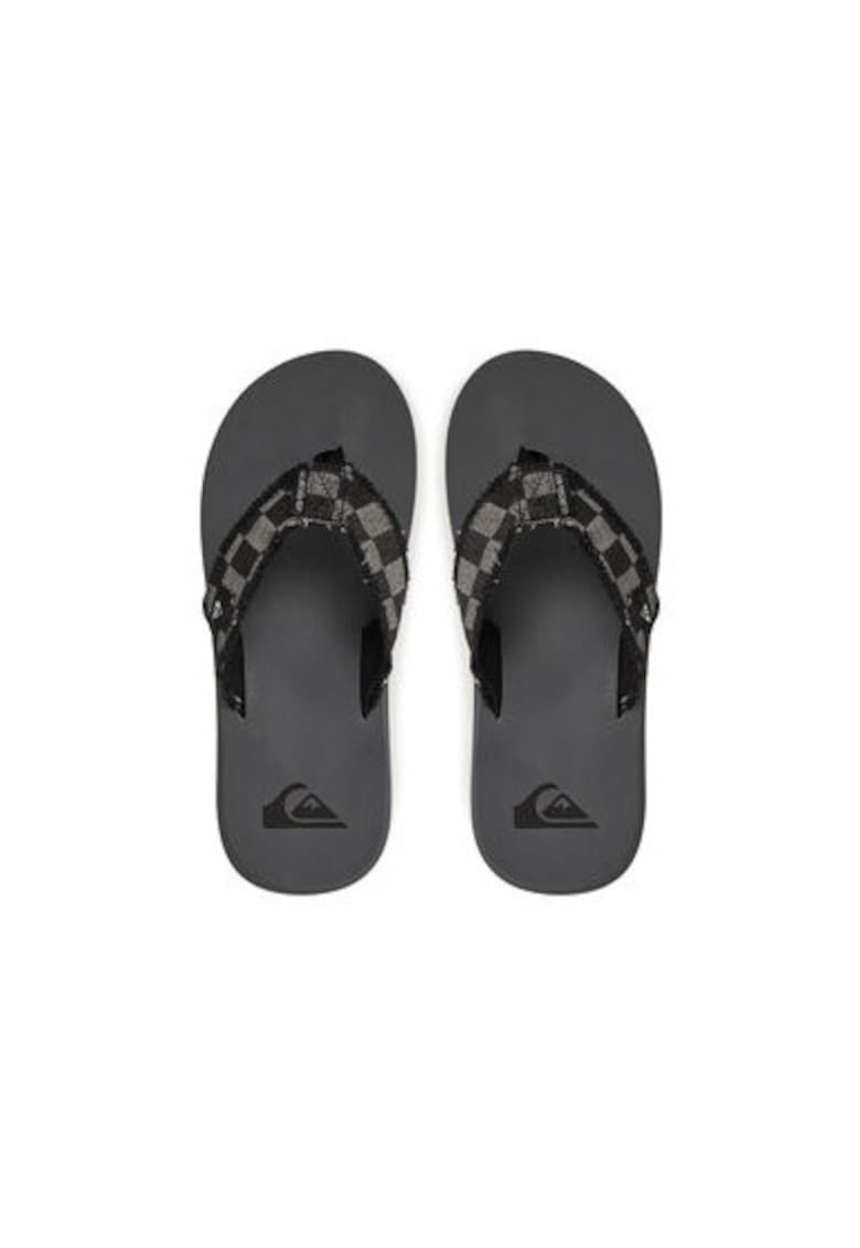Papuci flip-flop barbati AQYL100047 - Textil - Negru/Gri