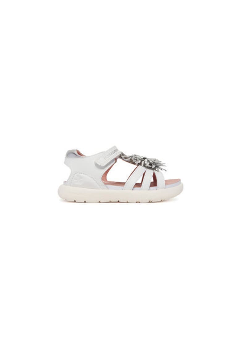 Sandale fete - 252242 - Piele naturala - Alb - Alb